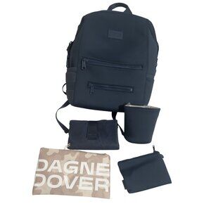Dagne Dover Indi‎ Large Diaper Backpack With Accessories Navy Blue Neoprene NWOT